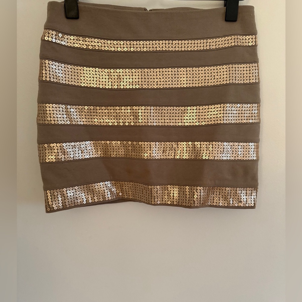Express Sequin Skirt